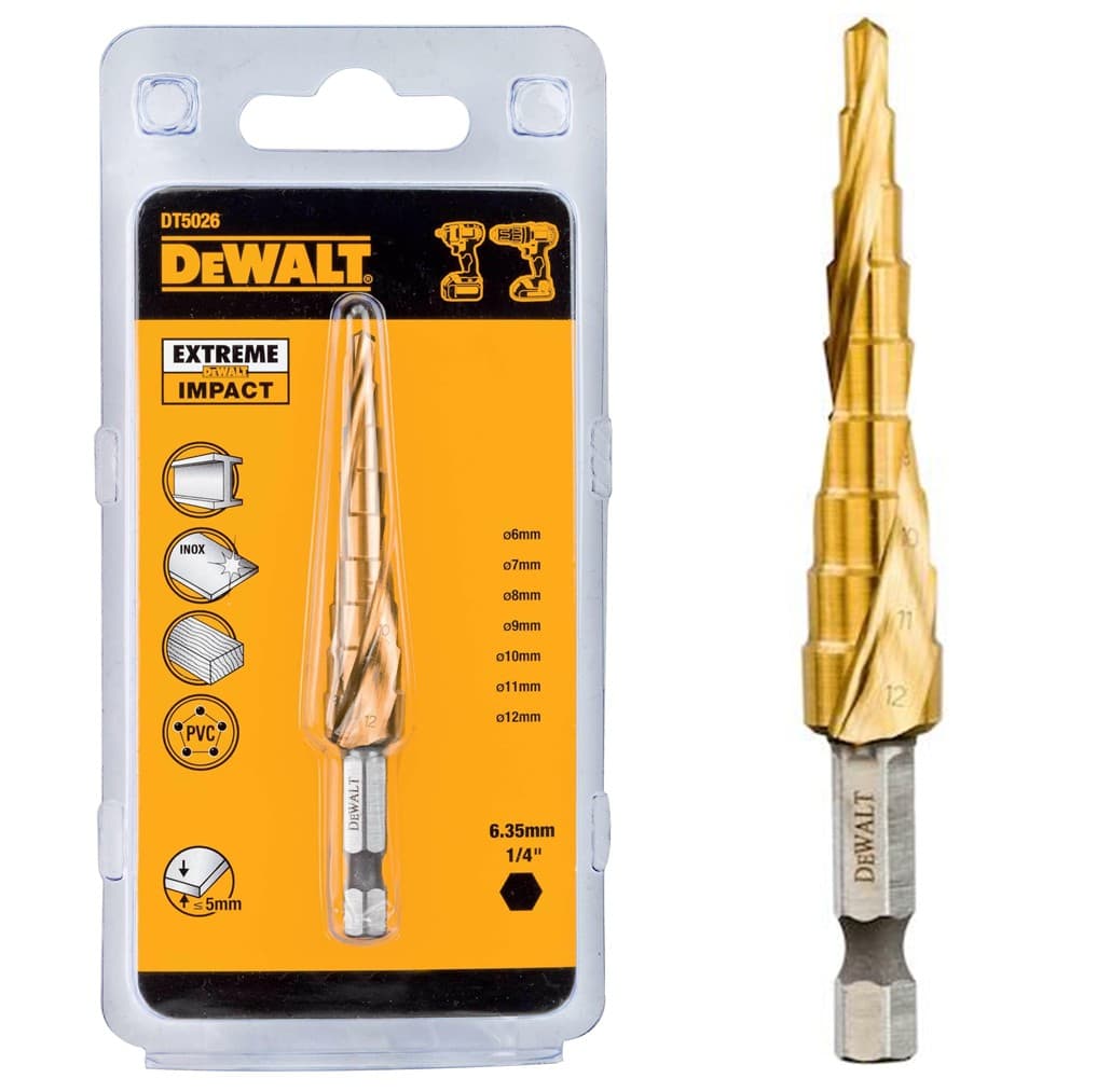 step drill bit  6 - 12 mm
