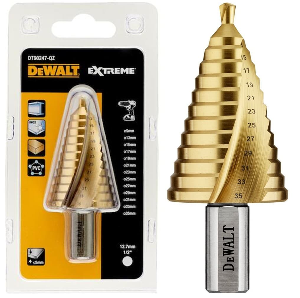 step drill bit titanium 5 - 35 mm
