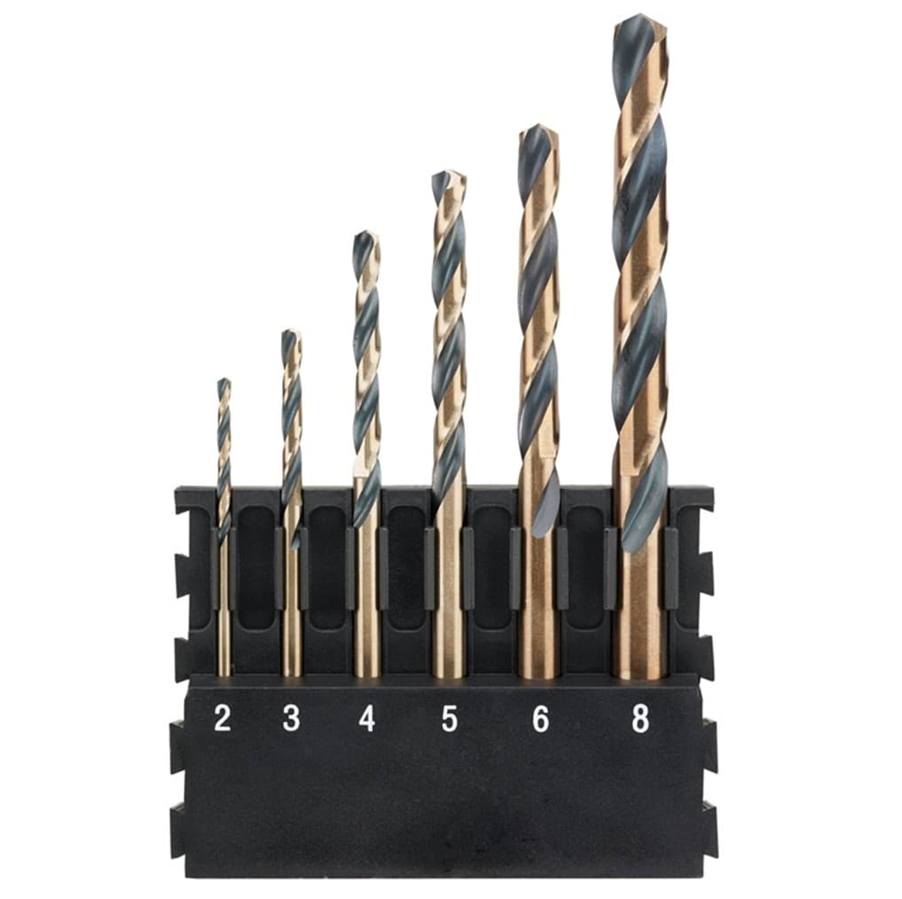 Metal drill bit set
