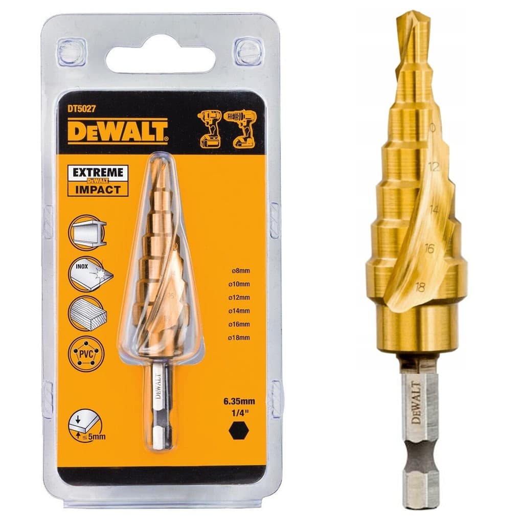 step drill bit 6 - 18 mm