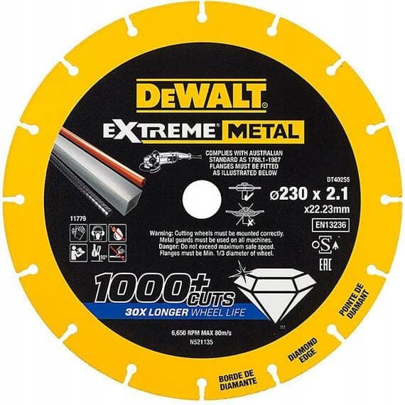 Metal cutting disc 230 mm
