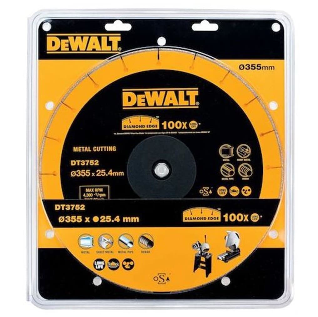 Metal cutting disc 355 mm 2