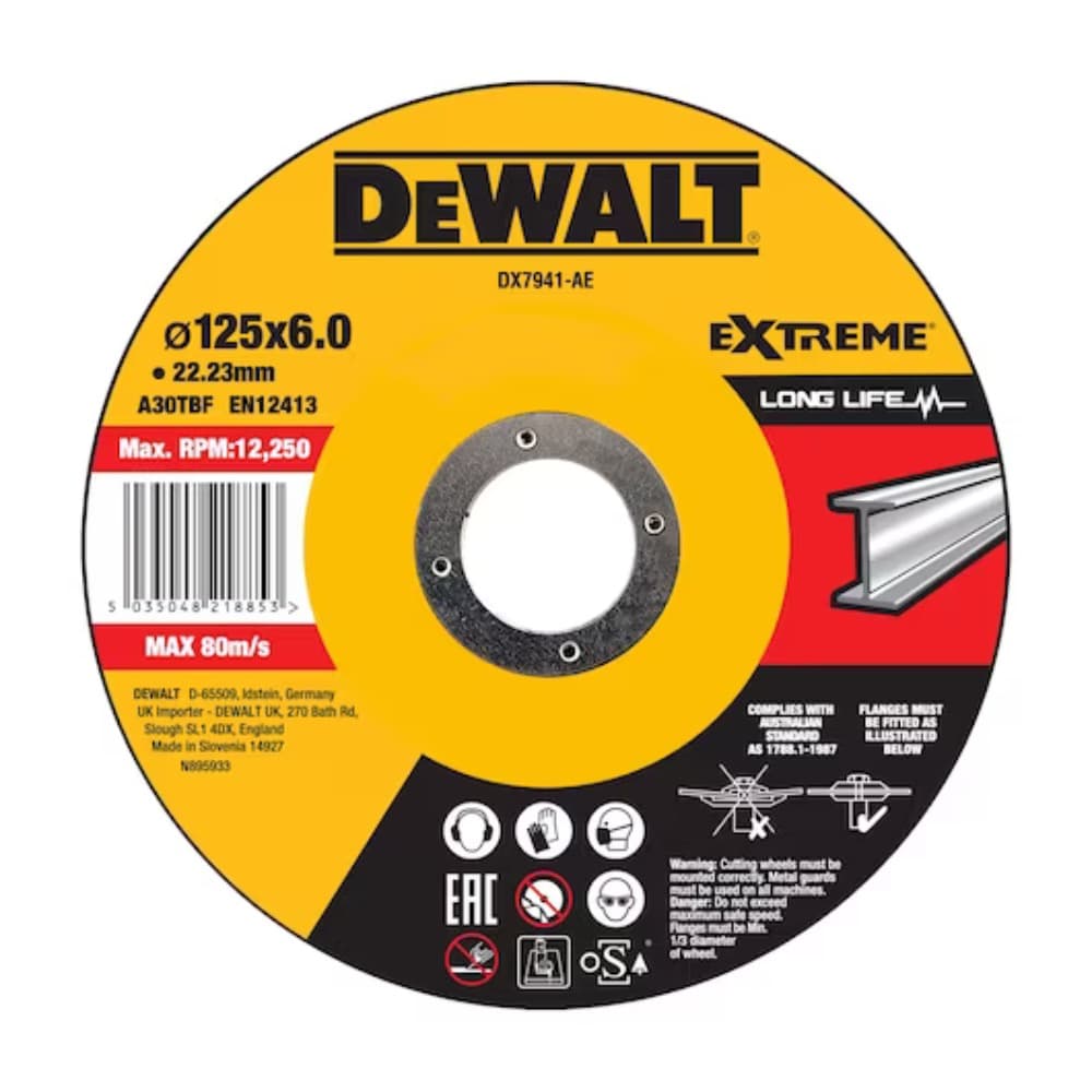 Metal grinding disc 125 mm