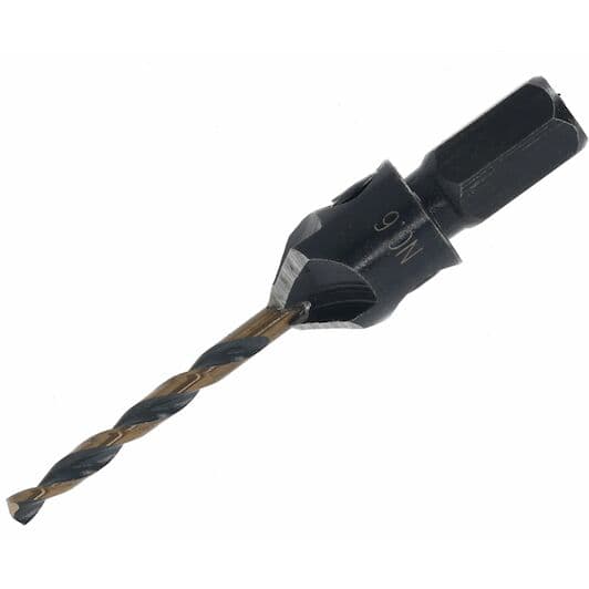 Pilot bit and countersink cutter No.6