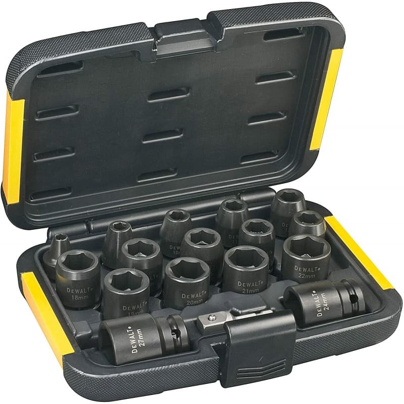 ქანჩ გასაღების თავაკების ნაკრები 17 ც