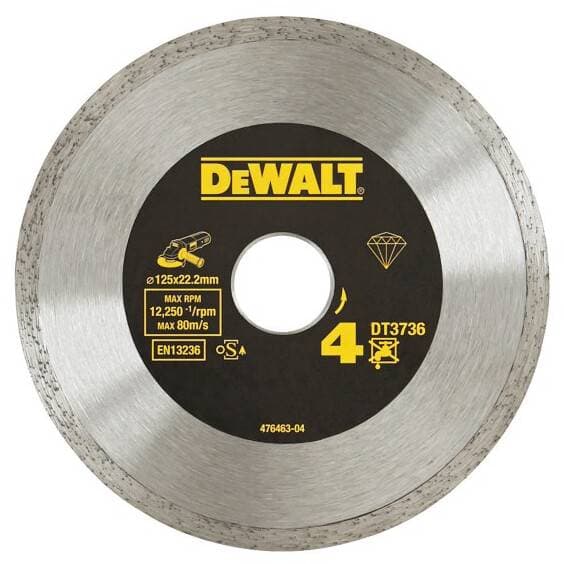 Ceramic tile cutting disc 125 mm